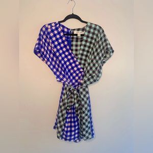 Diane von Furstenburg summer silk romper.